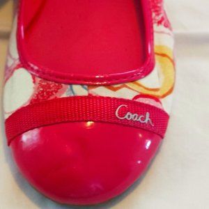 SIZE:8 - COACH BALLET FLATS
